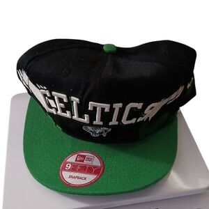 Boston Celtics Snapback Green White Black Unisex Adjustable Hat